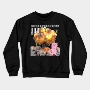 Smokepocalypse black Crewneck Sweatshirt